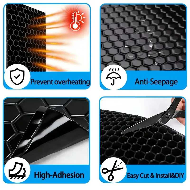 Фотография №4 товара Бутиловый резиновый мат для шумоизоляции автомобиля, толщина 2 мм, вибро-