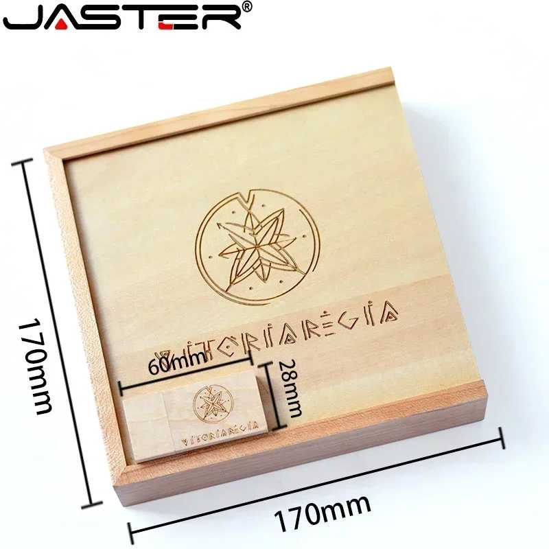 Фотография №1 товара USB-флеш-накопитель JASTER, 5 шт., креативный дизайн для фотостудий, свадебный подарок,