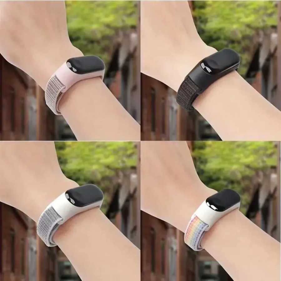 Фотография №5 товара Нейлоновая петля для умных часов Xiaomi Mi Band 7-6, спортивный