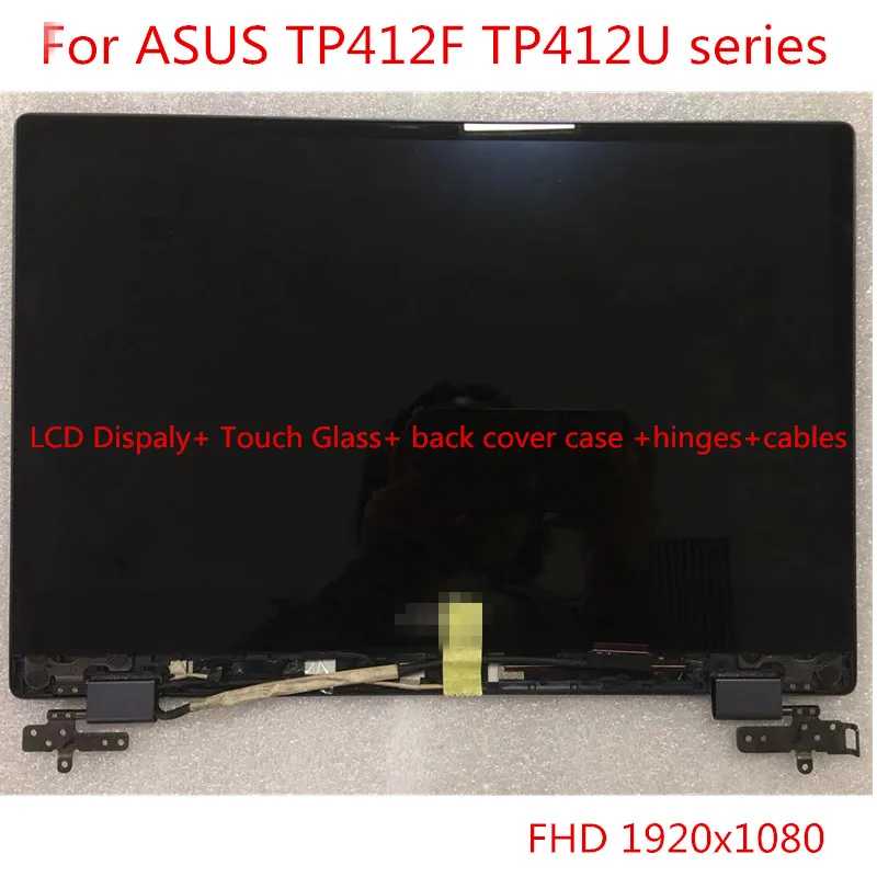 Сенсорный ЖК-экран 14.0 для ASUS VivoBook Flip 14 TP412FA TP412U TP412UA TP412F TP412FAC, ЖК-дисплей, матрица Аксессуары для ноутбуков