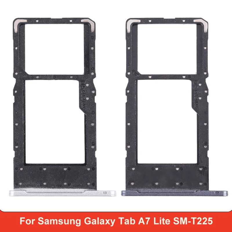 3 шт. лотки для SIM-карт для Samsung Galaxy Tab A7 Lite SM-T225, запасная часть для замены лотка для карт SIM-карты и аксессуары