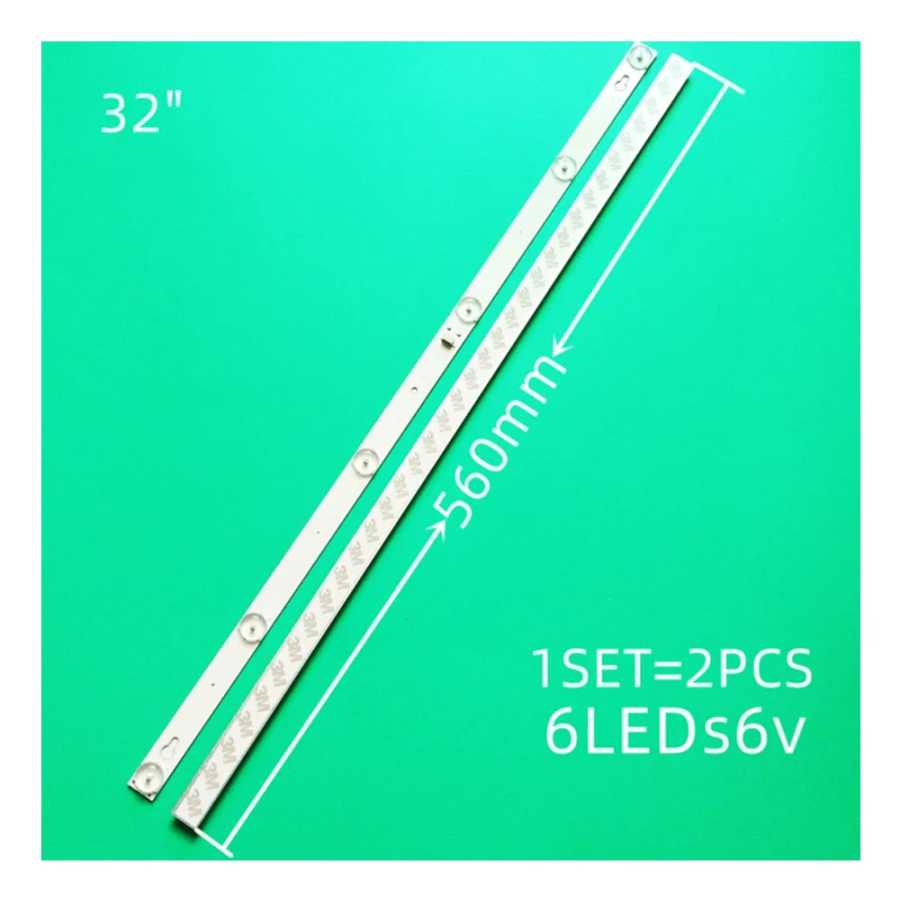 Фотография №5 товара XY-150 TCL 32 дюйма 6 светодиодов для 4C-LB3206-HR01J 32HR330M06A5/32HR330M06A8 32D2900