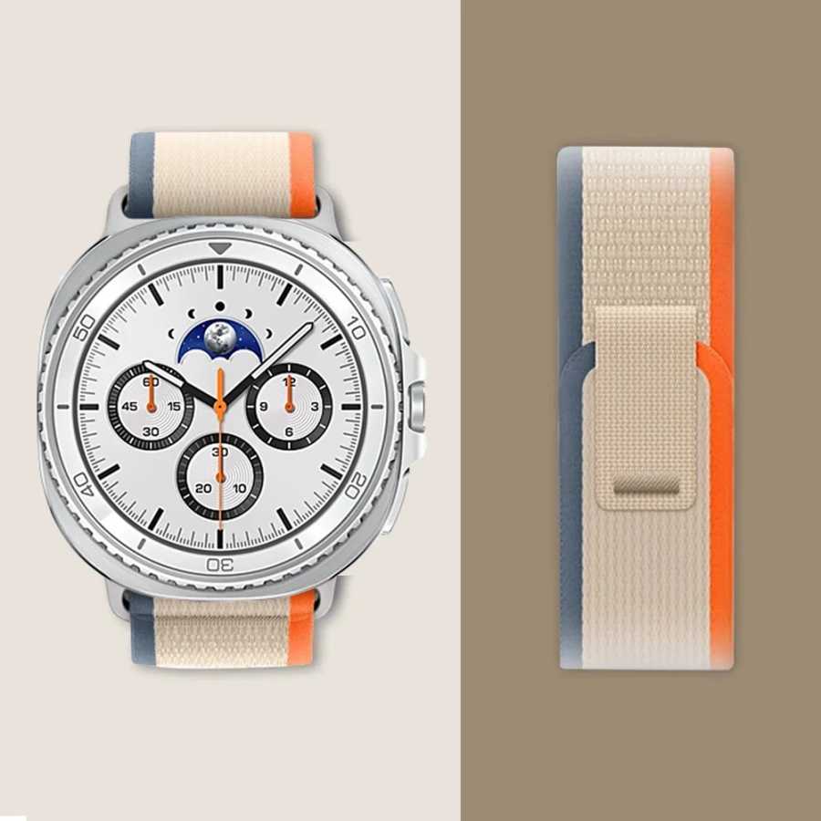 Браслет для Samsung Galaxy Watch 8/8, классический ремешок 40 мм, 44 мм, 46 мм, аксессуары, спортивная нейлоновая петля Trail Correa Galaxy watch 8 Band Аксессуары для часов