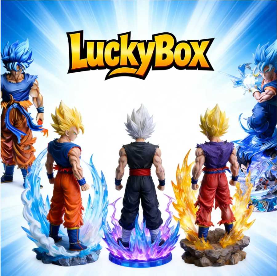 Фигурка персонажа Dragon Ball в закрытой упаковке &ndash; загадочный коллекционный подарок с Гоку и другими культовыми героями Dragon Ball Модная слепая коробка