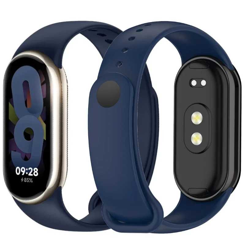 Фотография №1 товара Мягкий официальный силиконовый ремешок для Xiaomi Mi Band 10, спортивный