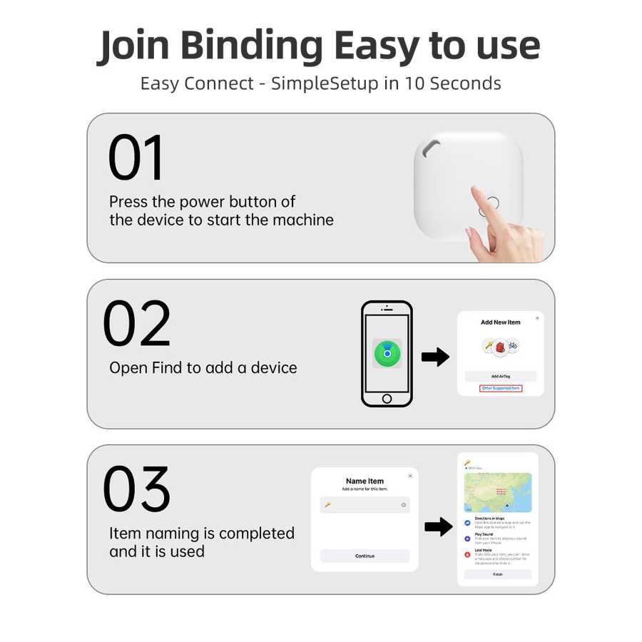 Фотография №4 товара Умный GPS-трекер Smart Tag для Apple AirTag: устройство для отслеживания