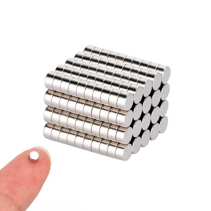 Фотография №4 товара 160 шт. неодимовых магнитов NdFeB 5x2, 6x1, 6x2, 4x2, 5x3,