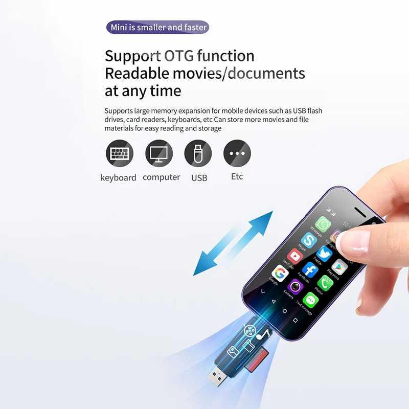 Фотография №4 товара SOYES XS14 Pro смартфон, экран 3,0 дюймов, Android 9, две