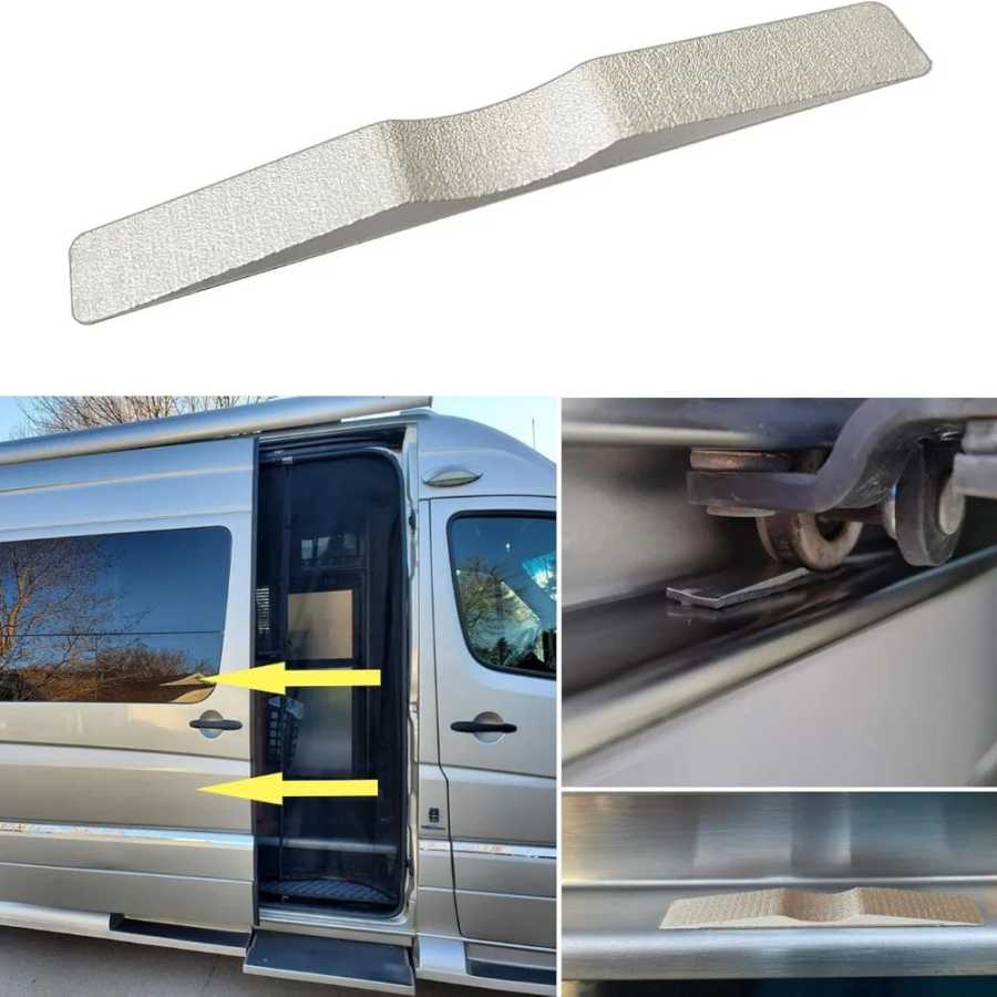 Прочный стопор для раздвижной двери для кемпера, фургона, спринтера, Fiat Ducato Ford Transit VW Crafter, прочный комплект для блокировки двери автомобиля типа коробки Запчасти и аксессуары для автофургонов