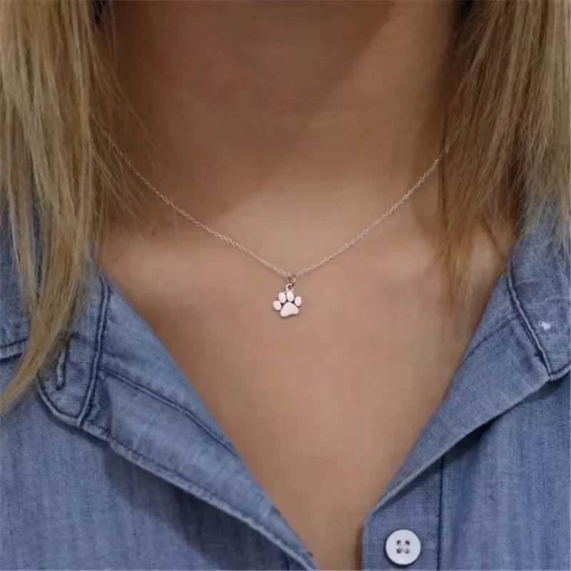 Ожерелье с подвеской Delysia King Animal Footprint Бижутерия