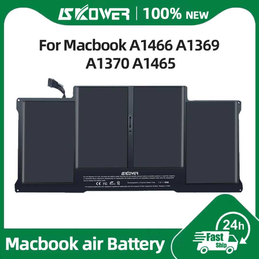 Высокопроизводительный аккумулятор SKOWER A1375 A1406 A1405 A1377 для ноутбуков Apple Macbook Air 11 13 дюймов A1466 A1370 A1369 A1465 Аксессуары для ноутбуков