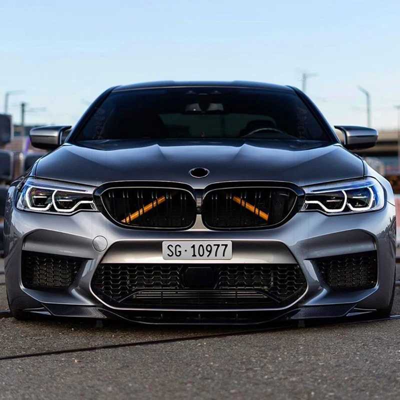 Фотография №4 товара Пара накладок на переднюю решетку автомобиля для BMW F30 F31