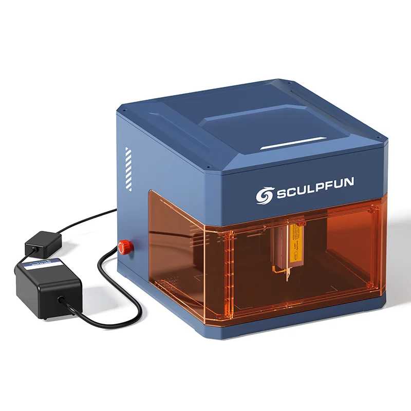 Фотография №2 товара Рабочий стол SCULPFUN iCube Ultra Honeycomb для лазерной гравировки и