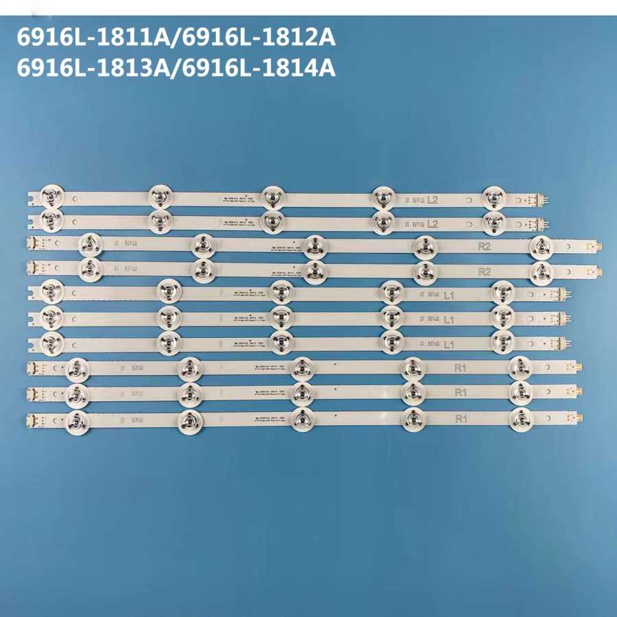 Светодиодная лента подсветки для 47-дюймовых телевизоров v14 slim DRT Rev0.2 LC470DUF-VGF2 LC47ODUF-VGF1 TX-47ASW654 TX-47ASW754 Серверы и промышленный компьютер