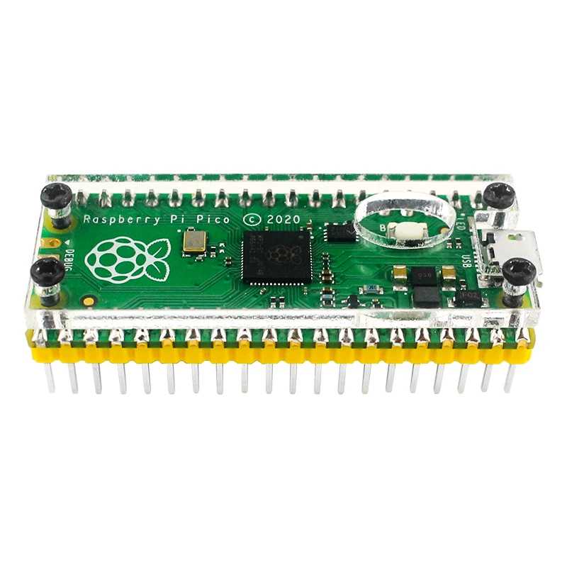 Фотография №4 товара Чехол Raspberry Pi Pico, прозрачный чехол с акриловым корпусом для