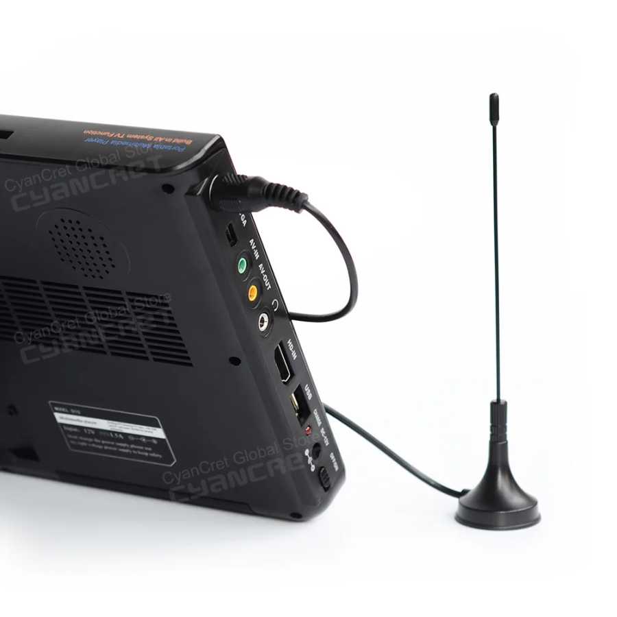 Фотография №4 товара Портативный телевизор LEADSTAR D10 10 дюймов HD с поддержкой DVB-T2,