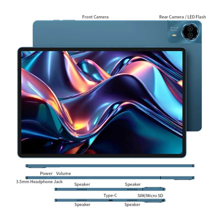 Фотография №5 товара Планшеты Teclast T70, 14-дюймовый 2K-дисплей, до 20 ГБ ОЗУ, 128