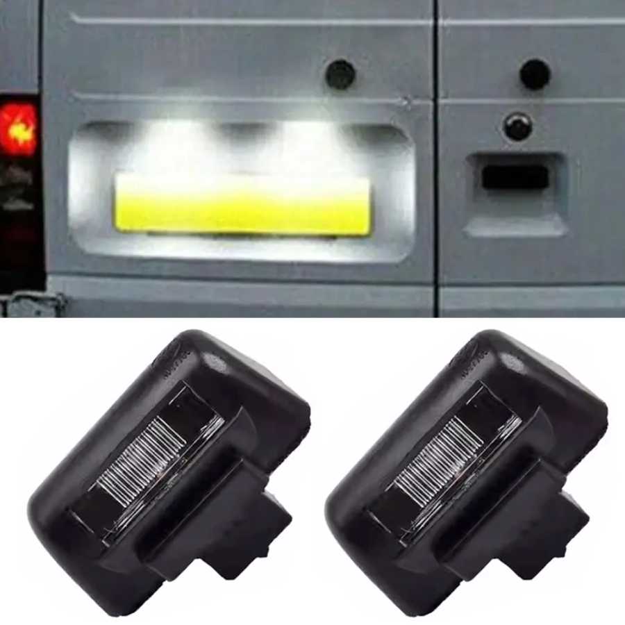 Подсветка номерного знака для Ford Transit Connect 2002-2013, OEM 4388111, 1/2 шт., для Ford Transit MK4 MK5 MK6 MK7 1985-2013 Автомобильные фары
