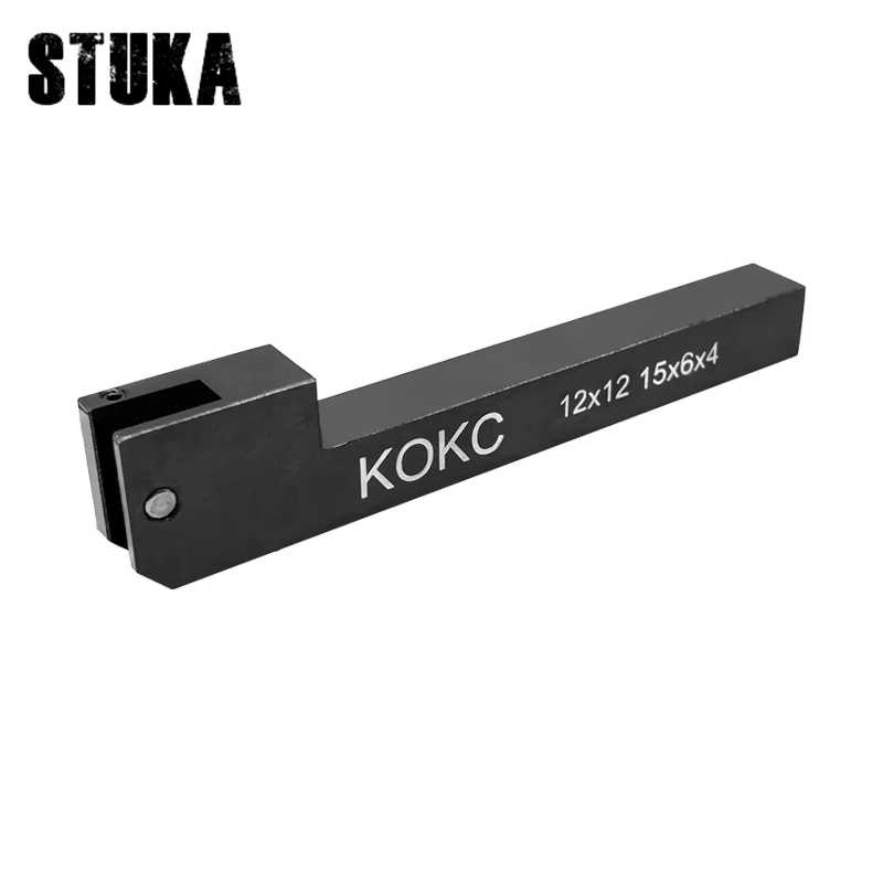 Держатель для накатки с одним колесом Stuka 12*12мм 15*6*4 KOKC для токарных станков с ЧПУ швейцарского типа Оборудование и аксессуары для обработки металлов