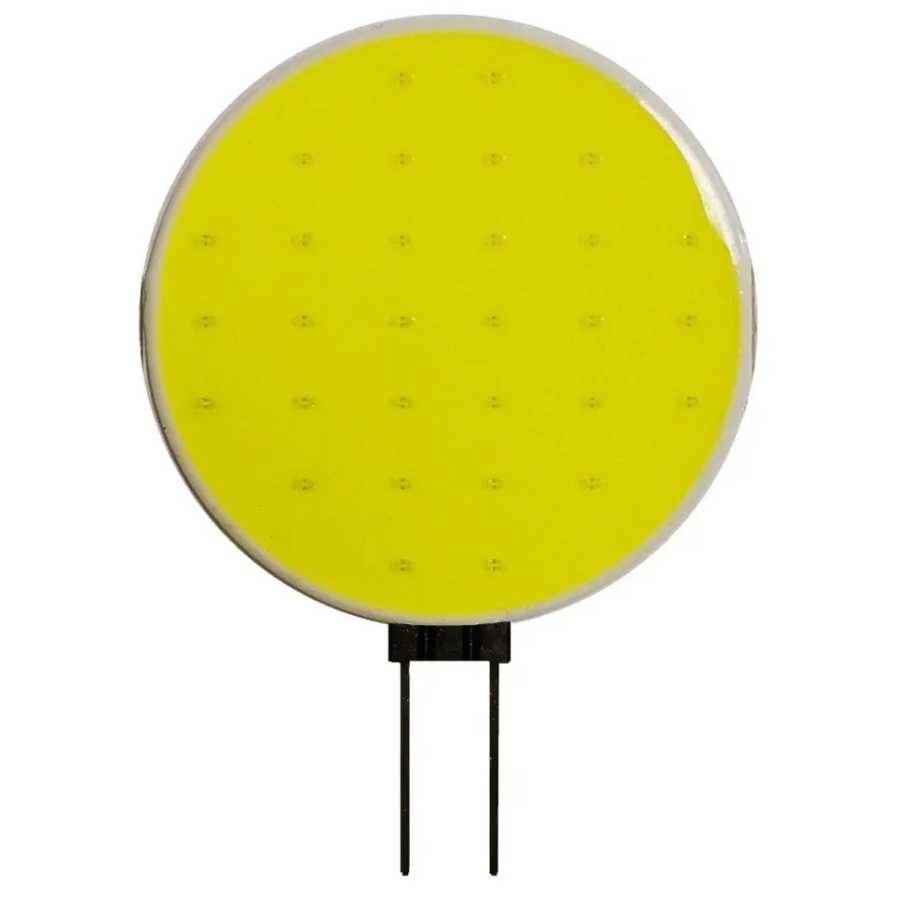 Фотография №4 товара Светодиодная лампа G4 COB DC12V 5W 7W, теплый белый свет,