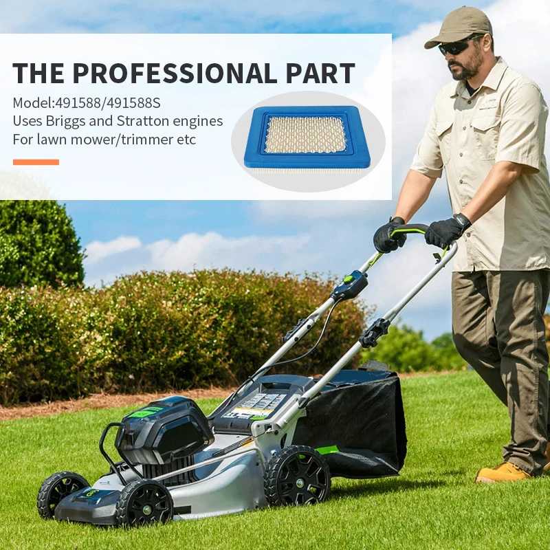 Фотография №1 товара Onnfang 1 шт. ВОЗДУШНЫЕ ФИЛЬТРЫ ДЛЯ Briggs Stratton 491588 Toro