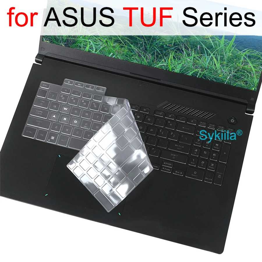Чехол на клавиатуру для ASUS TUF Gaming A15 A16 A17 A18 F15 F16 F17 FX507 FX607 FA608 FA808 FX608, силиконовый защитный чехол 15 16 Аксессуары для ноутбуков