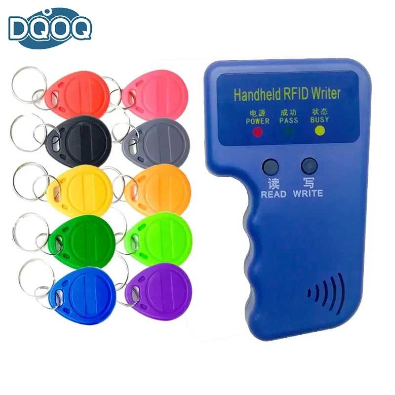 Фотография №1 товара Ручной 125 кГц EM4100 TK4100 RFID копировальный аппарат, Дубликатор, программатор,