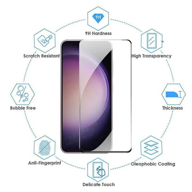 Фотография №2 товара For Samsung S24 Glass, S26 S25 S24 Ultra Screen Protector