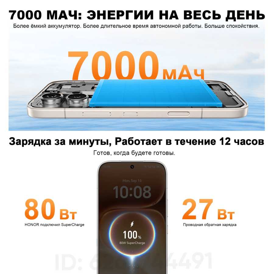 Фотография №4 товара Новинка Смартфон HONOR 600 5G NFC (версия для России) с