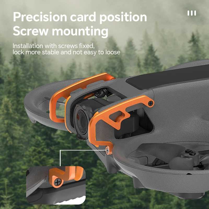 Фотография №3 товара RCSTQ Drone, защита от столкновений для Dji Avata 2, карданная