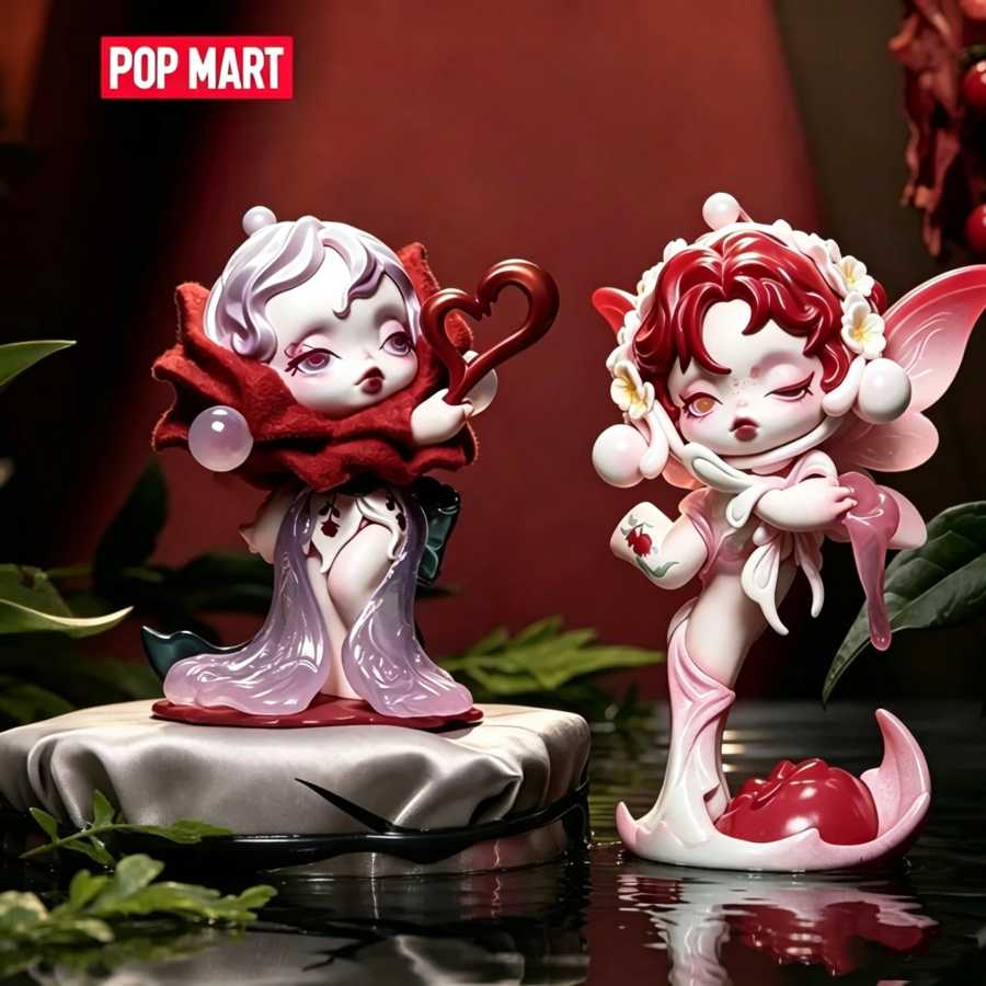 POP MART SKULLPANDA Серия &laquo;Лепестки в четырех актах&raquo; &mdash; Оригинальная таинственная коробка (Blind Box) &mdash; Игрушки-сюрпризы, фигурки, украшения для дома и рабочего стола Модная слепая коробка