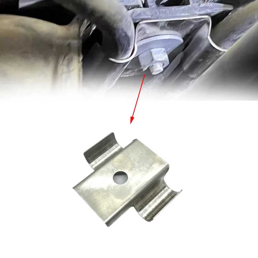 34406854898 Фиксатор троса стояночного тормоза для BMW 1 2 3 4 F20 F21 F22 F23 F87 F30 F31 F32 F33 2012-2019 Детали интерьера