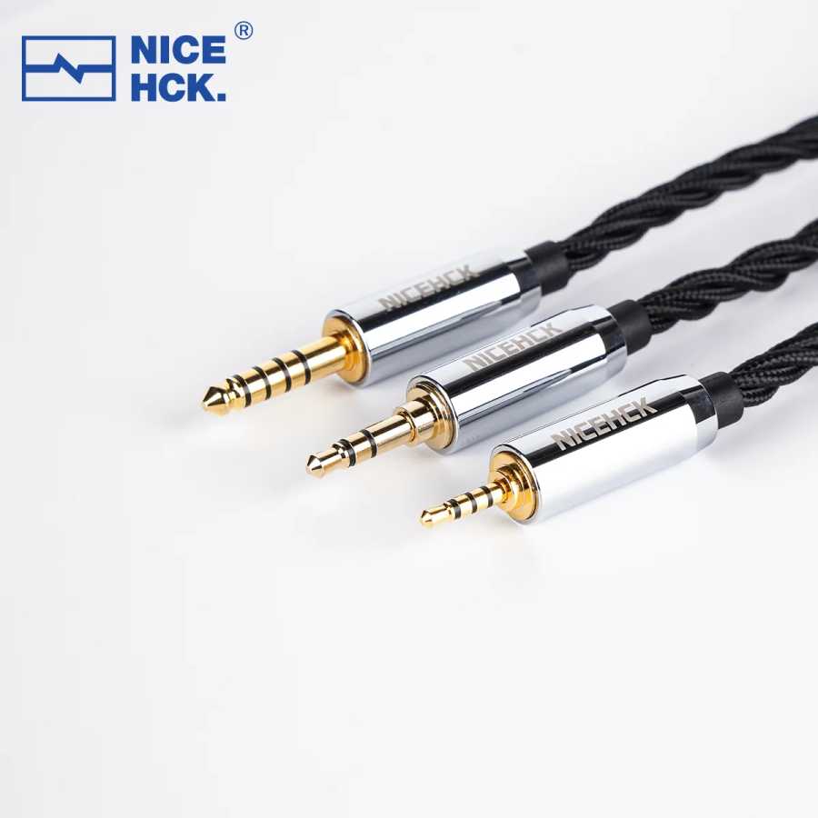 NICEHCK BlackDawn HiFi провод посеребренный тайваньский материал OFC в наушном кабеле монитора MMCX/2Pin/QDC для Glacier Mega5-EST NX8 IEM Портативное аудио и видео
