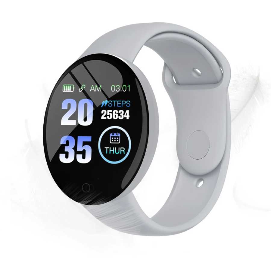 Умные часы D18Pro для мужчин и женщин, спортивный фитнес-браслет с Bluetooth, пульсометром, кровяным давлением, Детские Смарт-часы для Xiaomi, мужские часы Умная электроника