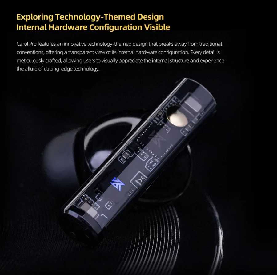 Фотография №1 товара KZ Carol Pro ANC True Wireless TWS Bluetooth 5,4 наушники