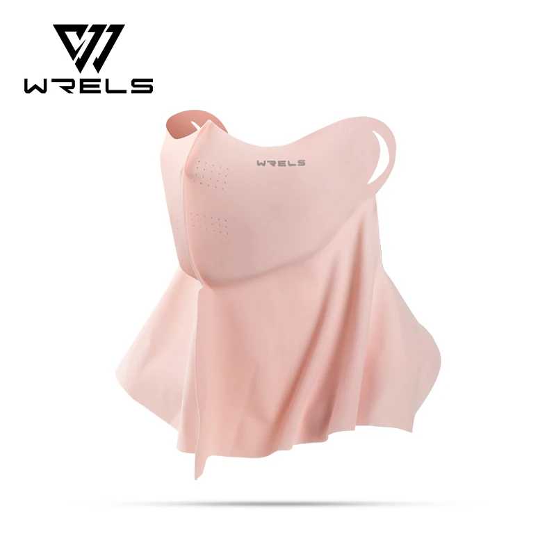 WRELS УФ-защита от солнца, маска для лица, дышащая УФ-защита, бесследная защита лица, солнцезащитная маска, крышка для лица с ушными петлями, шарф Кемпинг и походы