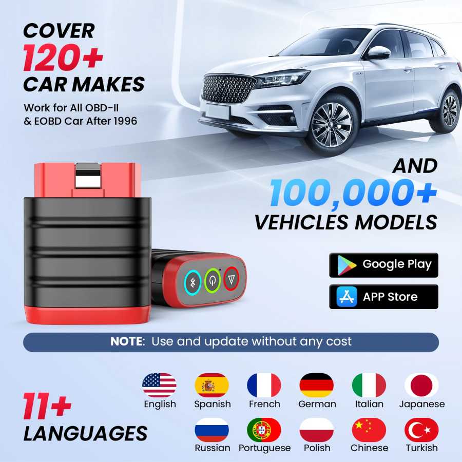 Фотография №1 товара THINKCAR THINKDIAG Mini obd2 сканер для всех автомобилей, полная диагностика