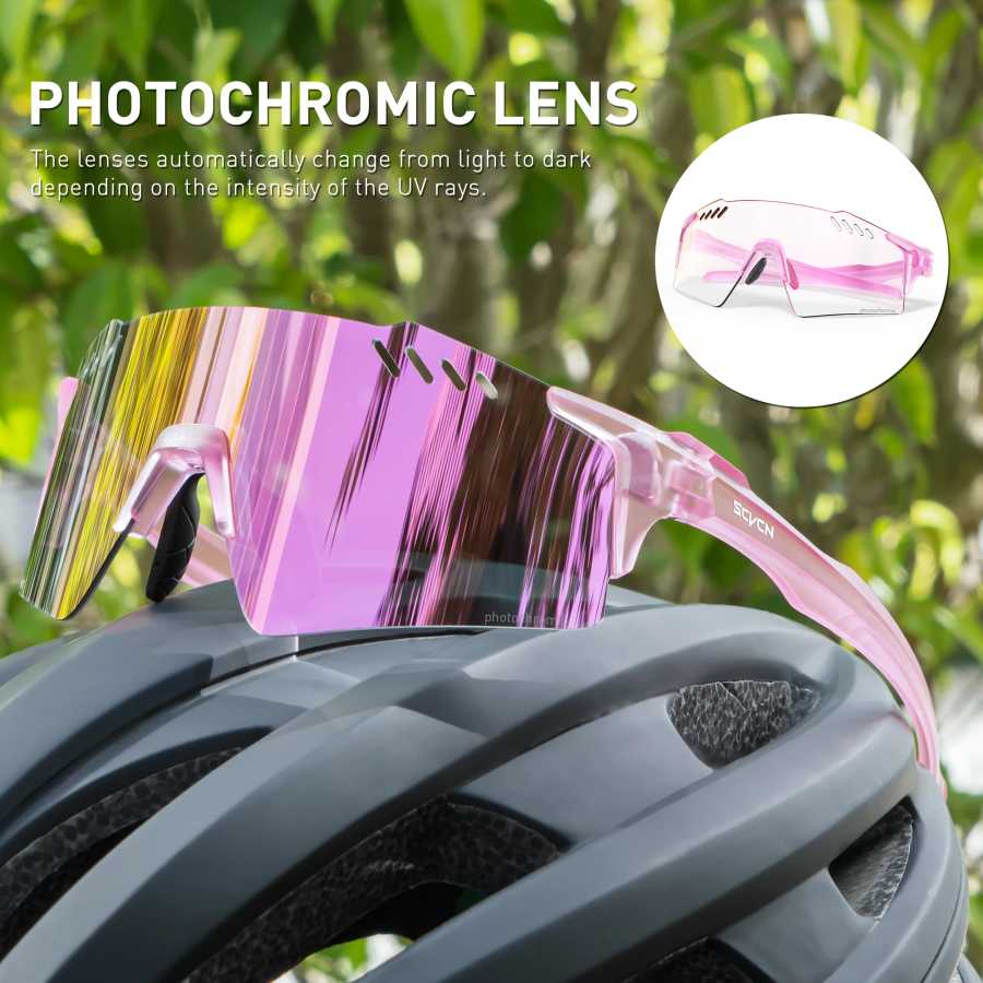 SCVCN красные фотохромные солнцезащитные очки велосипедные очки спортивные для мужчин горный велосипед дорожные велосипедные очки модные очки MTB UV400 Велоспорт