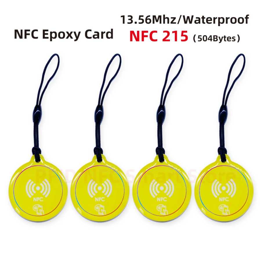 Фотография №4 товара Смарт-карта NFC, 13,56 МГц, 504 байта Nt/ag 215, смарт-визитная карточка