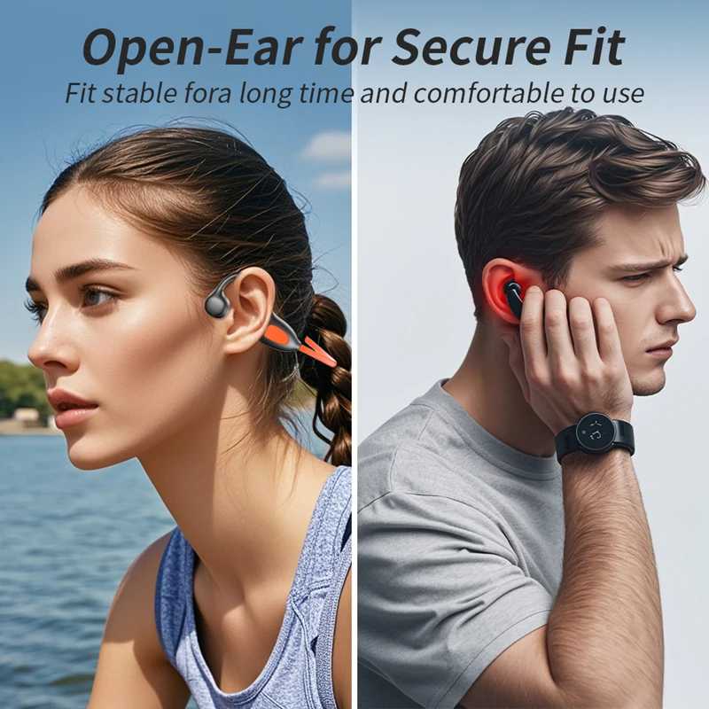 Фотография №3 товара Наушники Xiaomi AirConduction, высококачественные спортивные Bluetooth-наушники с костной проводимостью 5,4,