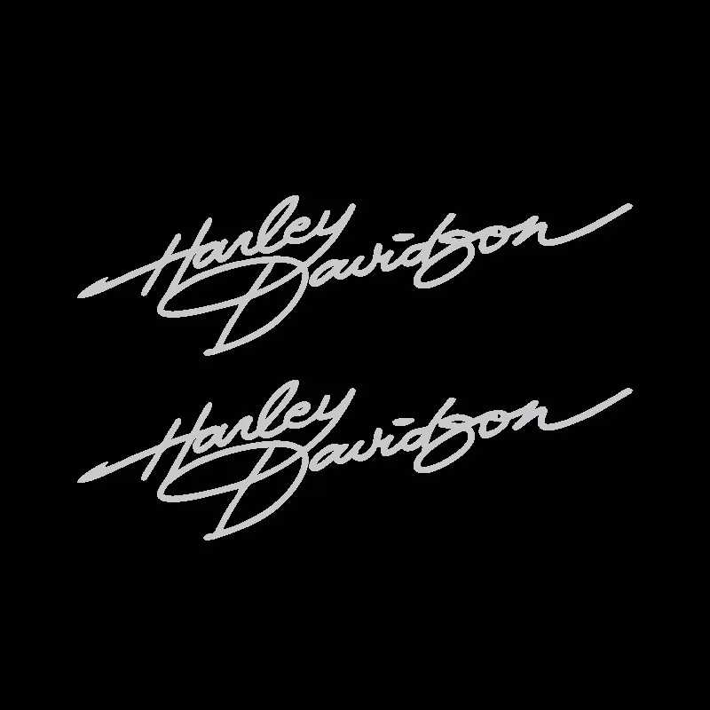 Фотография №5 товара Персонализированные креативные наклейки для мотоциклов Harley Davidson, ретро-декор для топливного