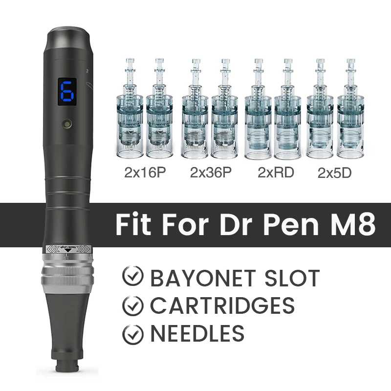 Фотография №2 товара Dr Pen M8 A6S Картриджи Derma Pen Needles 11/16/24/36/42 Pin