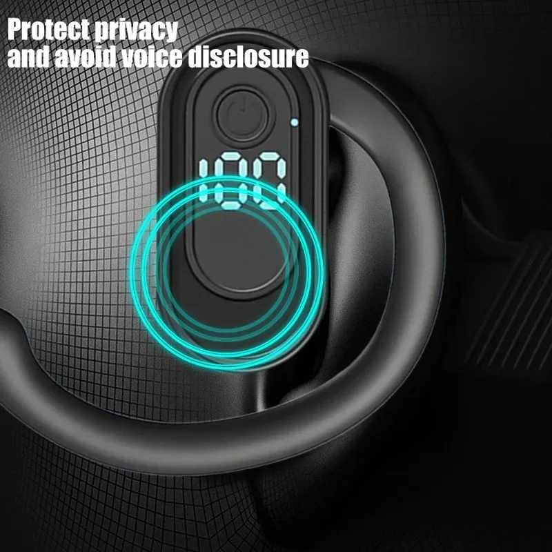 Фотография №4 товара Светодиодный цифровой дисплей, Bluetooth 5,4, наушники, ушные крючки, беспроводные наушники,