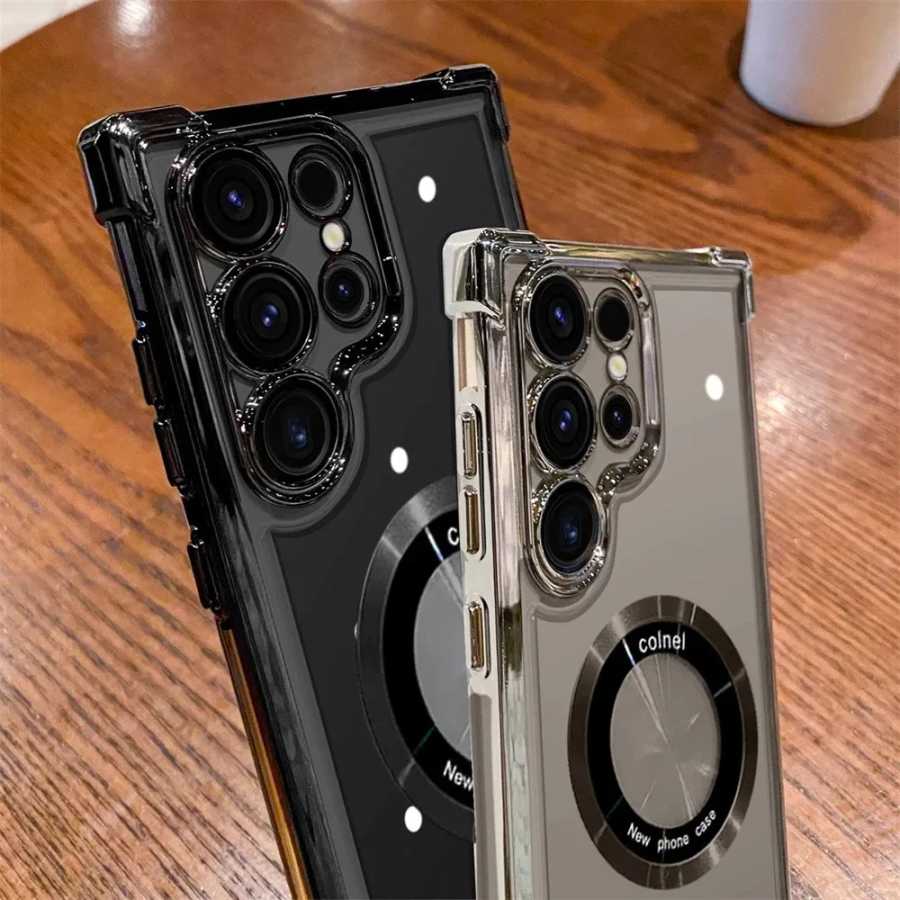 Фотография №3 товара Прозрачные чехлы с покрытием Magsafe для Samsung Galaxy S26 S25