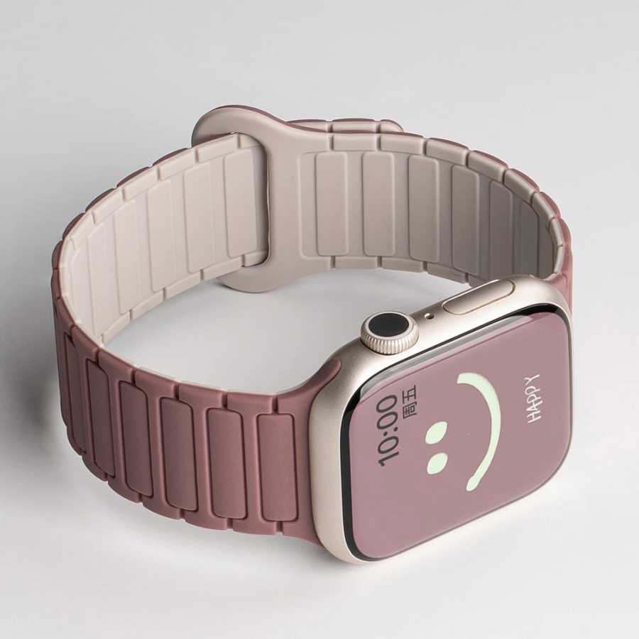 Магнитный ремешок для Apple Watch Band 46 мм 45 мм 44 мм 42 мм 49 мм 40 мм Силиконовый браслет Correa iWatch Series 10 9 8 7 6 5 Se ultra 3 Аксессуары для часов
