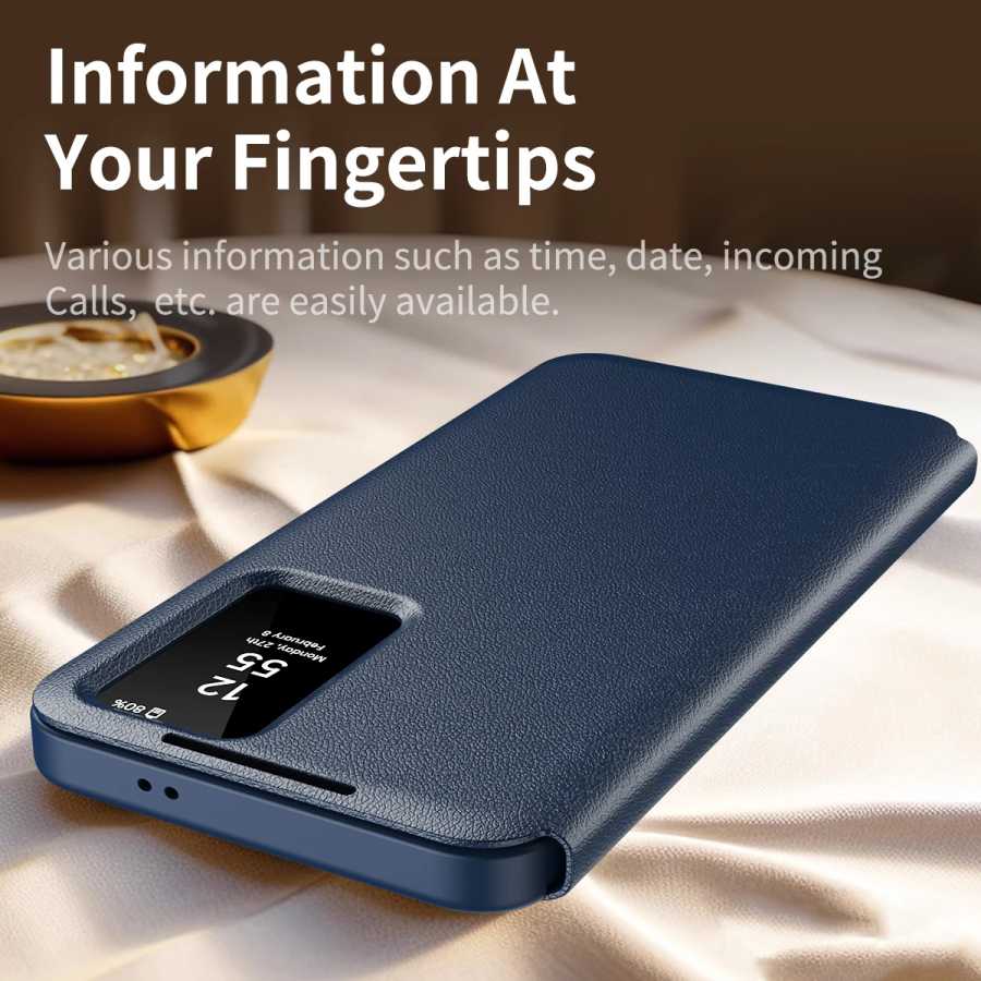 Фотография №1 товара S26Ultra для Samsung Galaxy S26 Ultra Smart Window Case, Wake