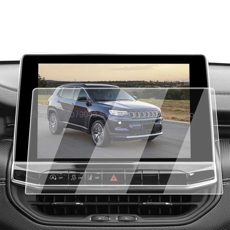 Фотография №2 товара Защитная пленка из закаленного стекла для Jeep Compass 2022-2025, автомобильная