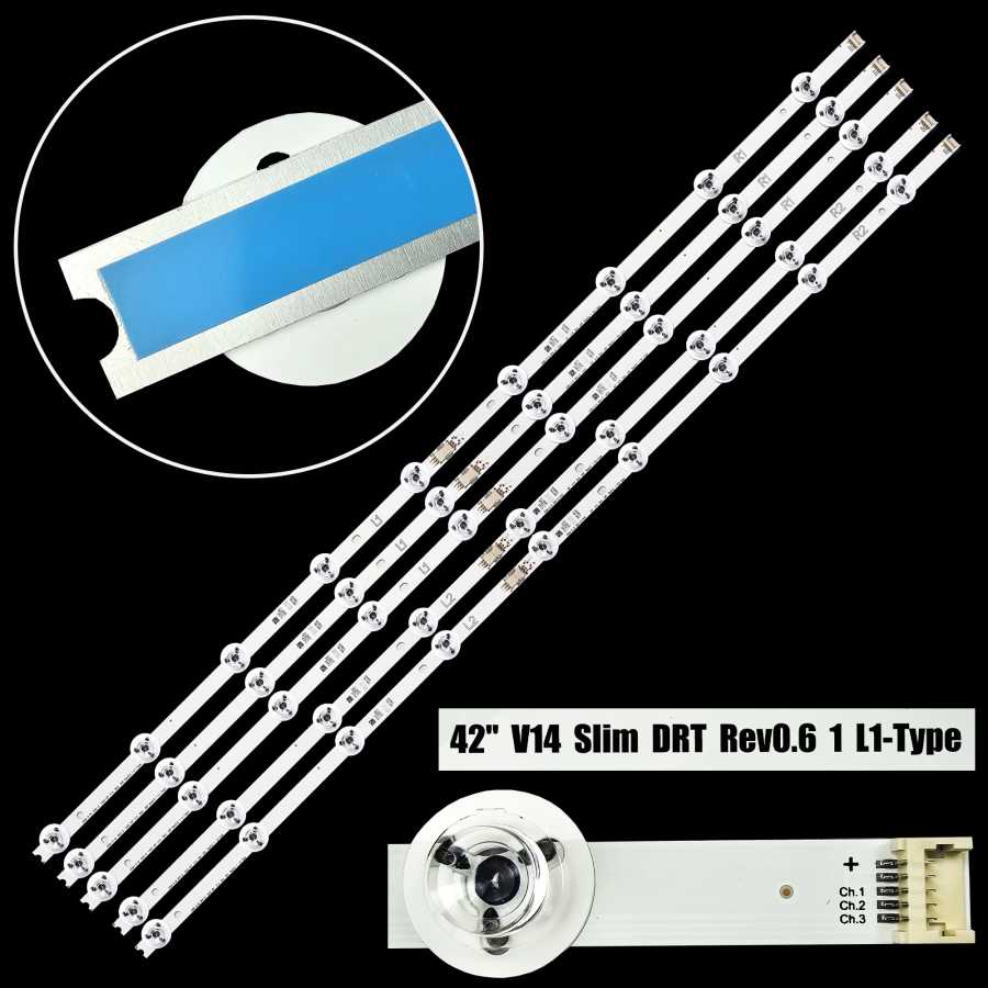 Светодиодная лента для 42'' V14 Slim DRT 42LB674V 42LB750T 42LB6800 42LB670T 42LY970H 42LB700V 42LB671V 42LB670V 42LB673V 42LB676V Серверы и промышленный компьютер