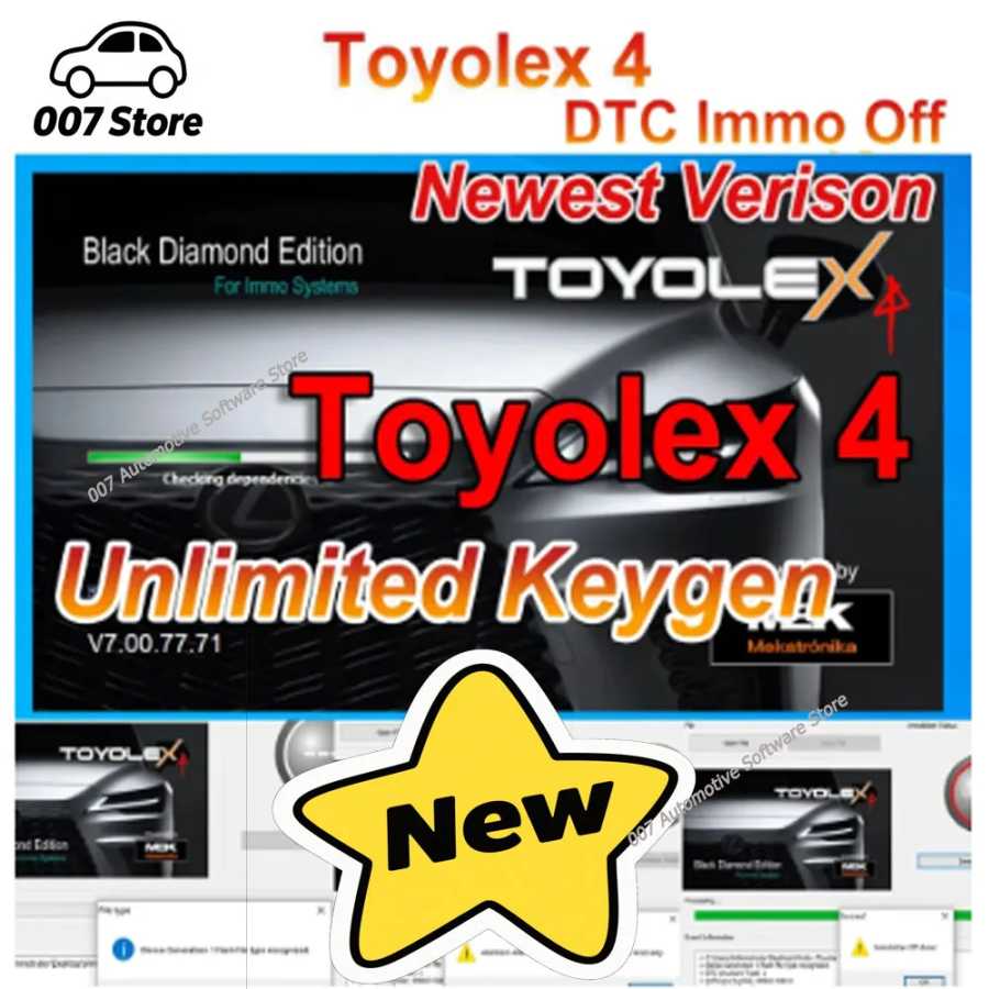 Фотография №1 товара Toyolex 4, Toyolex 3 с неограниченным ключевым генератором для Denso