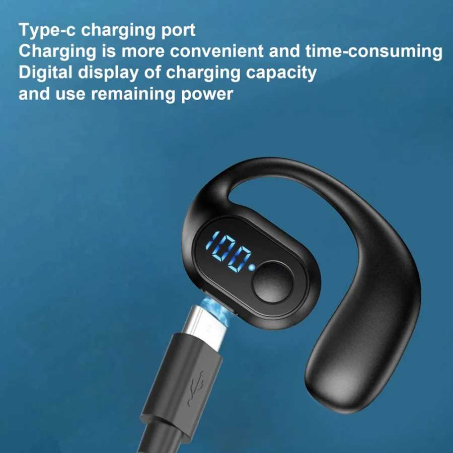 Фотография №1 товара TWS Bluetooth 5,4 наушники с крючком для ушей, беспроводные наушники